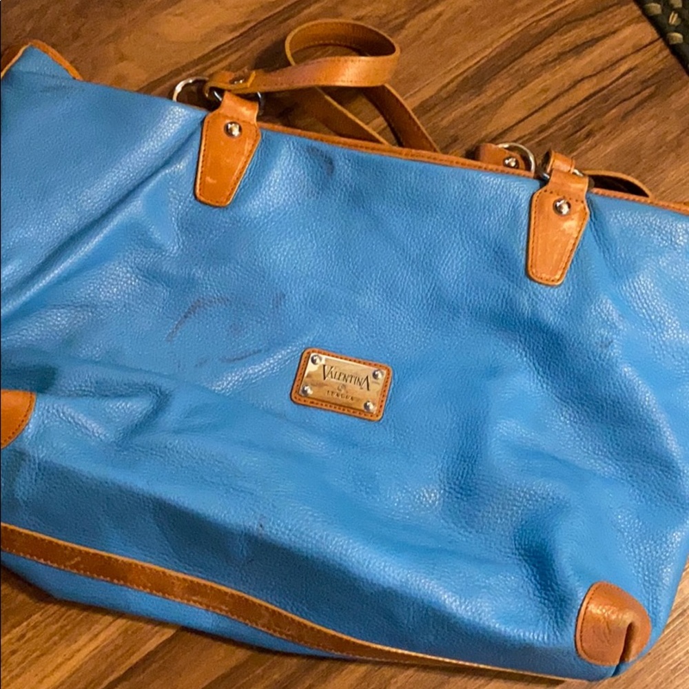 Valentina leather purse